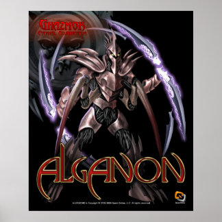 Alganon Ghazmok Deity Poster