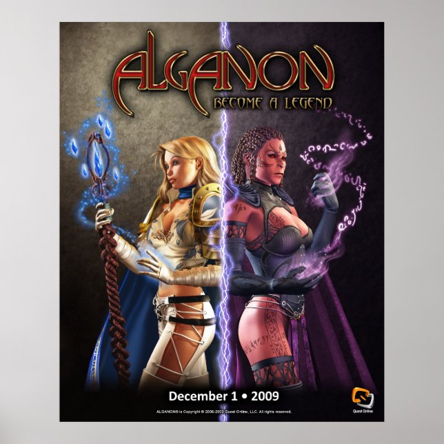 Alganon Legend Female Poster (Front)