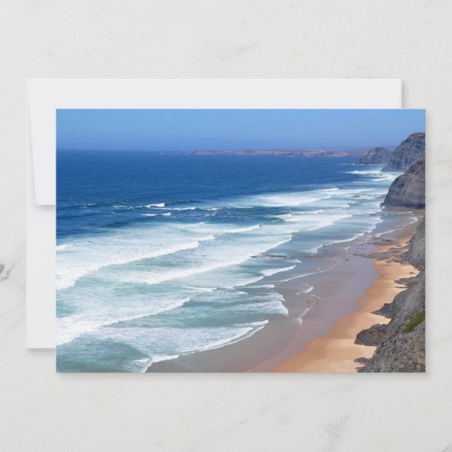 Algarve Beach, Portugal Card (Front)