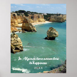 Algarve beach vacation in Portugal Poster