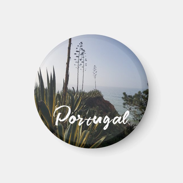 Algarve Coast Beach Ocean View Custom Magnet (Front)