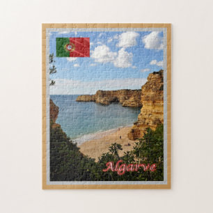 Algarve - Marinha beach - Portugal - Jigsaw Puzzle