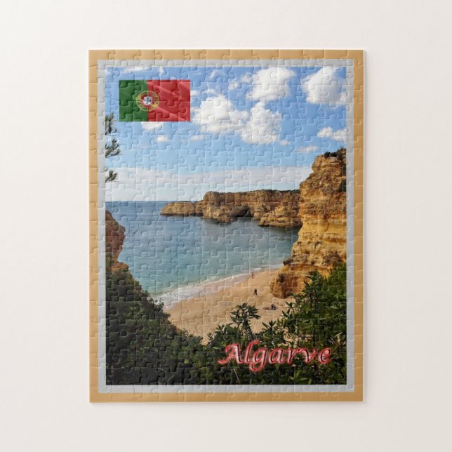 Algarve - Marinha beach - Portugal - Jigsaw Puzzle (Vertical)