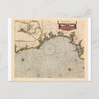 Algarve Portugal 1690 Postcard
