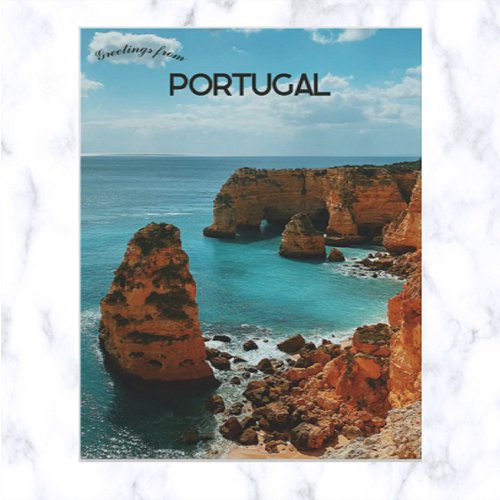 Algarve Portugal Postcard