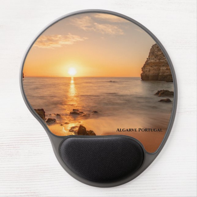 Algarve Portugal Sunset Gel Mouse Pad (Front)