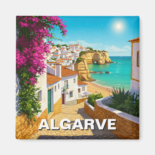 Algarve Portugal Travel Magnet