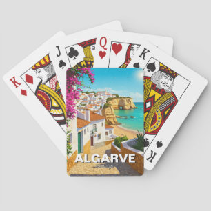 Algarve Portugal Travel Poker Cards