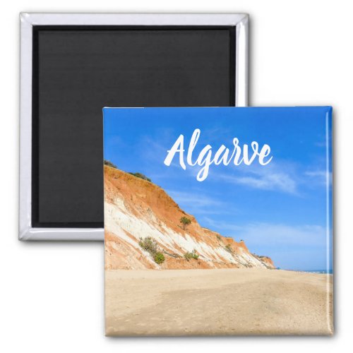 Algarve Praia da Falesia in Portugal Souvenir Magnet