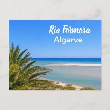 Algarve Ria Formosa Beach And Seascape Postcard by stdjura at Zazzle
