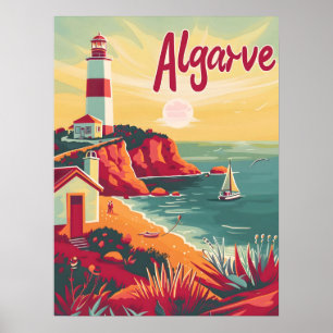 Algarve Vintage Poster