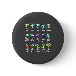 Algebra Dance Funny Graph Figures Math  Button