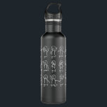 Algebra Dance Funny Graph Figures Math Equationhir Stainless Steel Water Bottle<br><div class="desc">Algebra Dance Funny Graph Figures Math Equationhirt</div>
