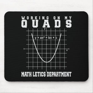 Algebra math gym teacher mathletics working my qua mouse pad