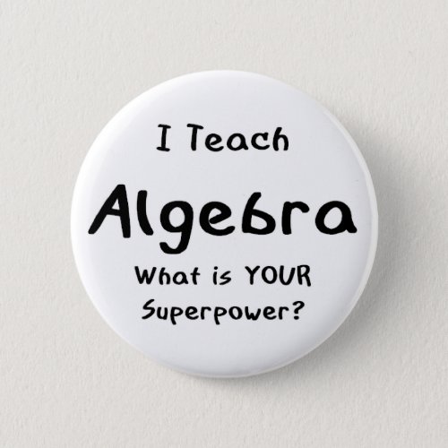algebra teach button