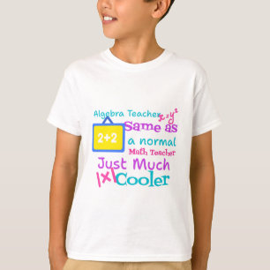Algebra teacher same as a normal Math teacher T-Shirt