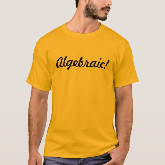 Algebraic! T-Shirt (Front)