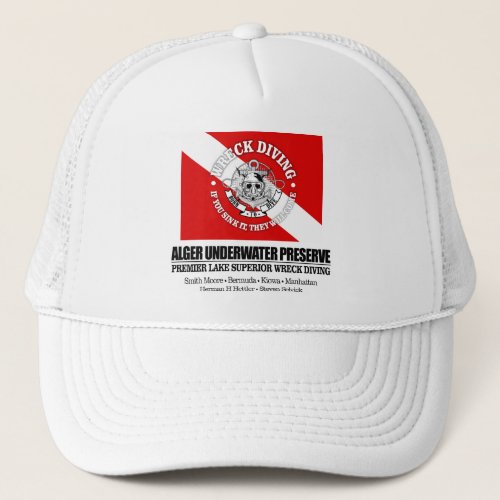 Alger Underwater Preserve Trucker Hat