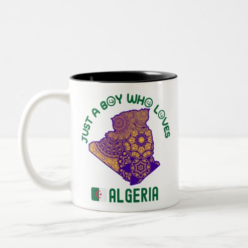 Algeria African country Two_Tone Coffee Mug