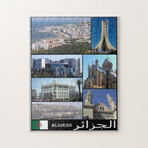Algeria - Algeri - I Love - Jigsaw Puzzle