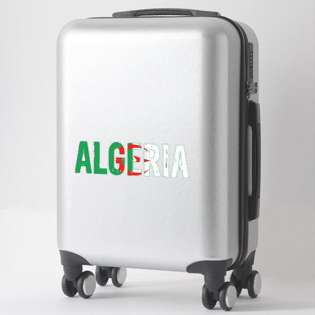 Algeria, Algerian Sticker (Suitcase)