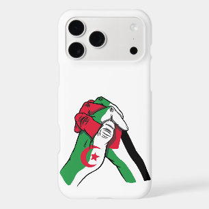 ALGERIA AND PALESTINE HANDS iPhone 17 PRO MAX CASE