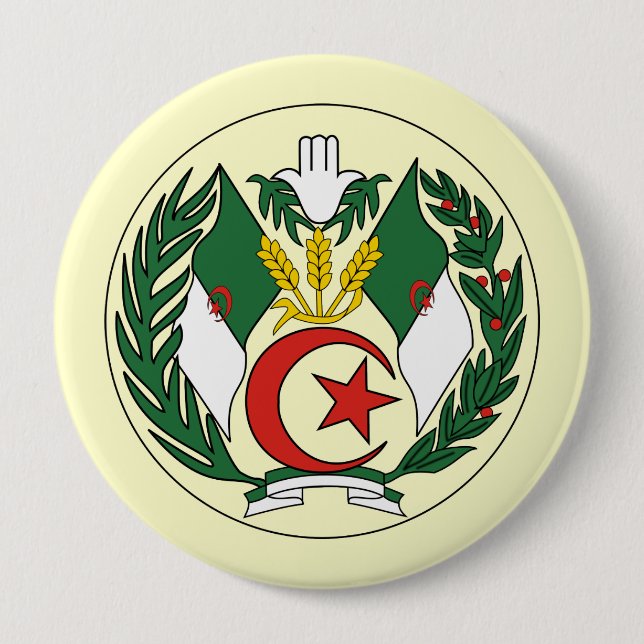 Algeria Button (Front)