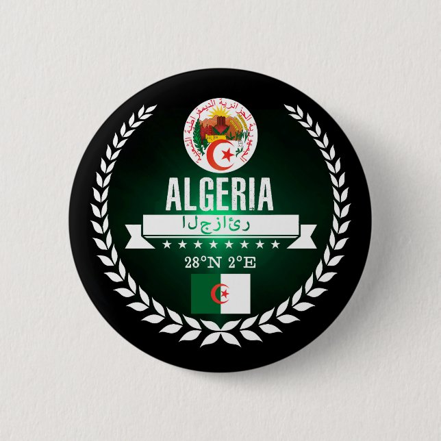 Algeria Button (Front)