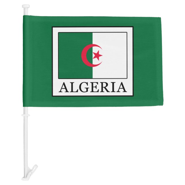 Algeria Car Flag (Front)