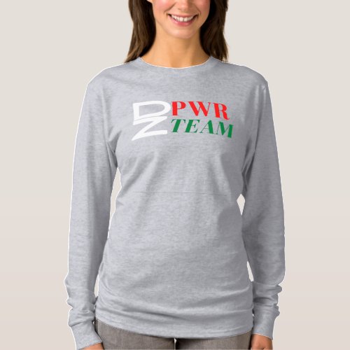 Algeria DZ Power Algeria Flag Colors DZ Team T_Shirt