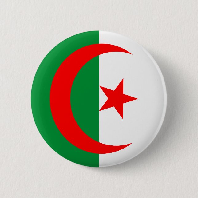 algeria flag button (Front)
