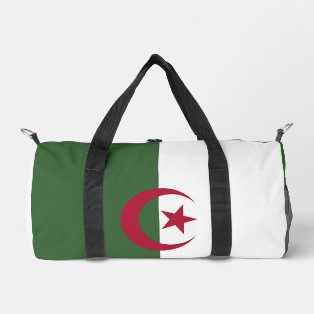 Algeria flag duffle bag (Front)
