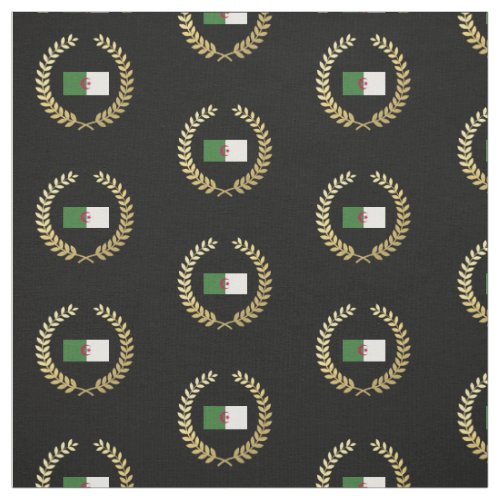 Algeria Flag Fabric