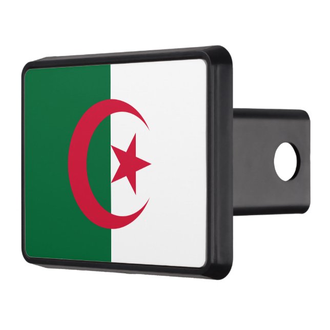 Algeria Flag Hitch Cover (Left)