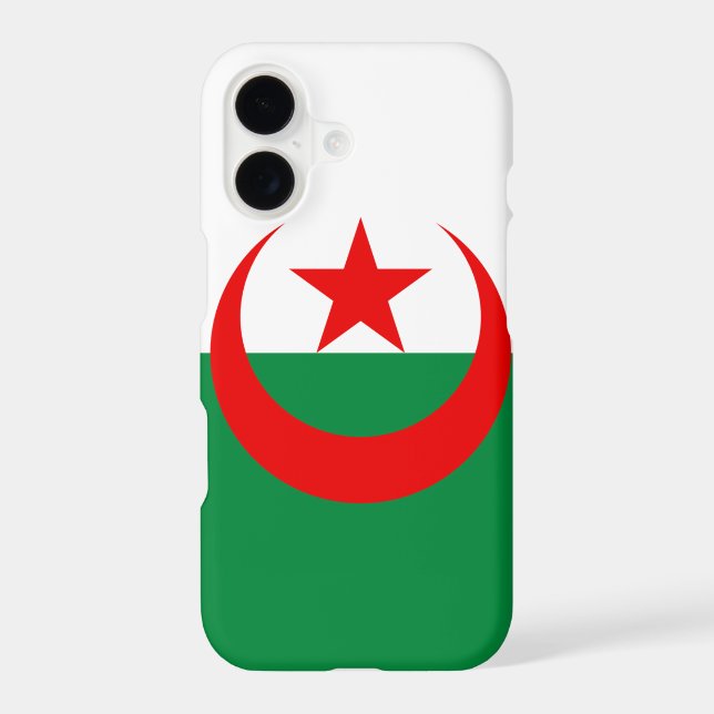 Algeria Flag Iphone Case (Back)