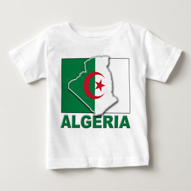 Algeria Flag Land Baby T-Shirt (Front)