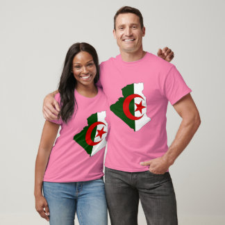Algeria flag map T-Shirt