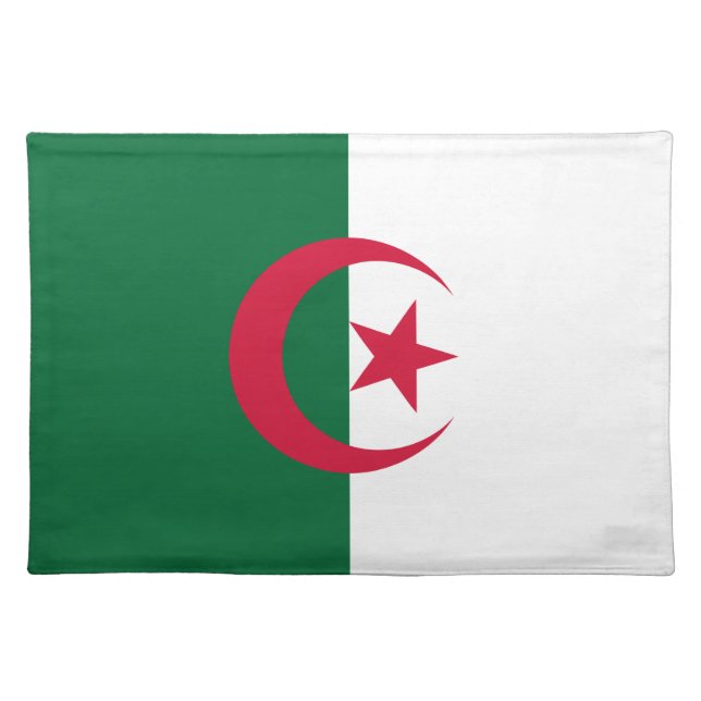 Algeria Flag MoJo Placemat (Front)