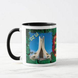 Algeria Flag Patriotic Custom Photo Collage Mug