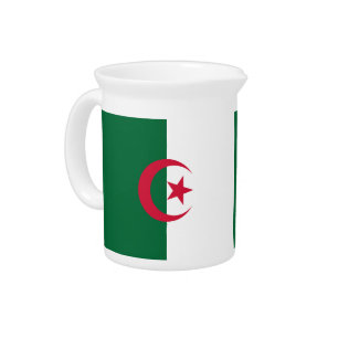 Algeria Flag Pitcher