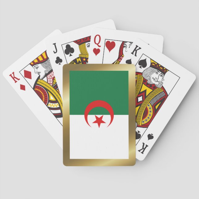 Algeria Flag Playing Cards (Back)