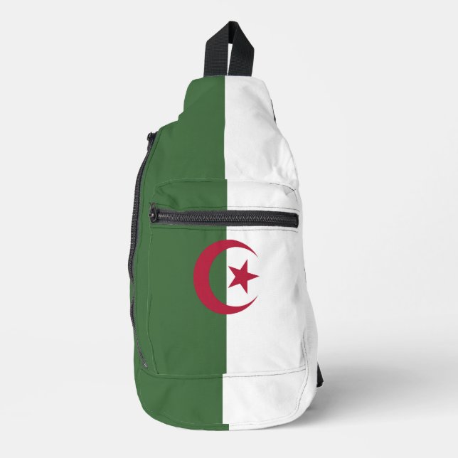 Algeria flag sling bag (Front)