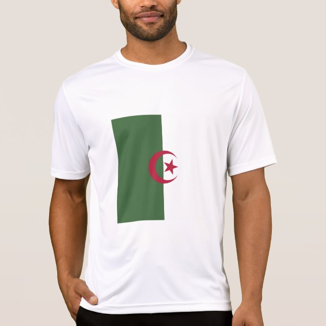 Algeria flag T-Shirt (Front)