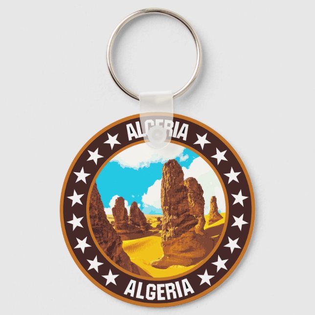 Algeria                                            keychain (Front)