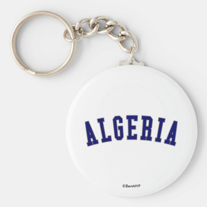 Algeria Keychain