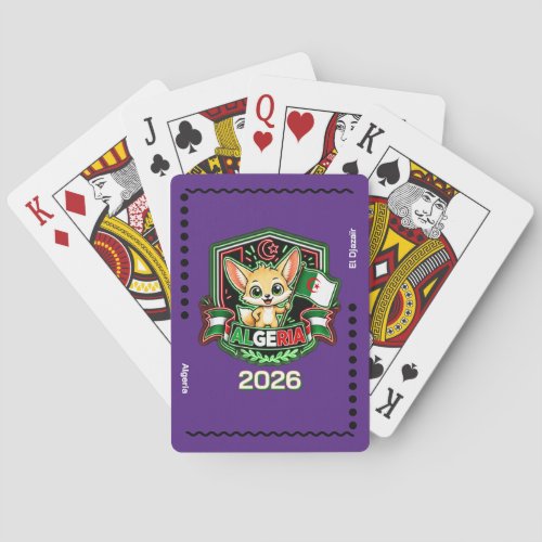 Algeria Kids Poker Cards