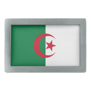 Algeria National Flag Belt Buckle