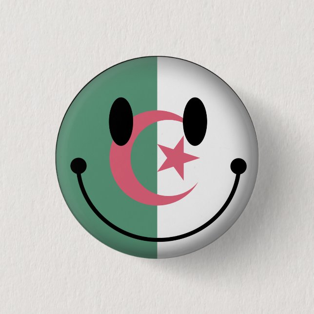 Algeria Pinback Button (Front)