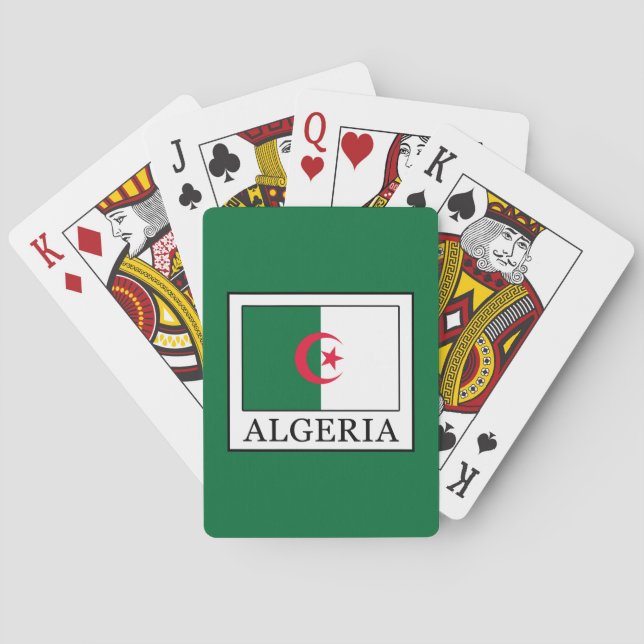 Algeria Poker Cards (Back)
