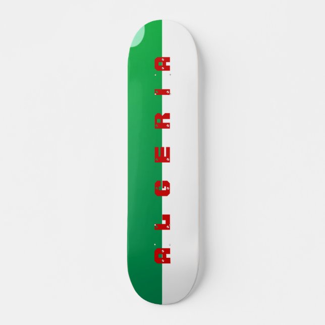 Algeria Skateboard Deck (Front)